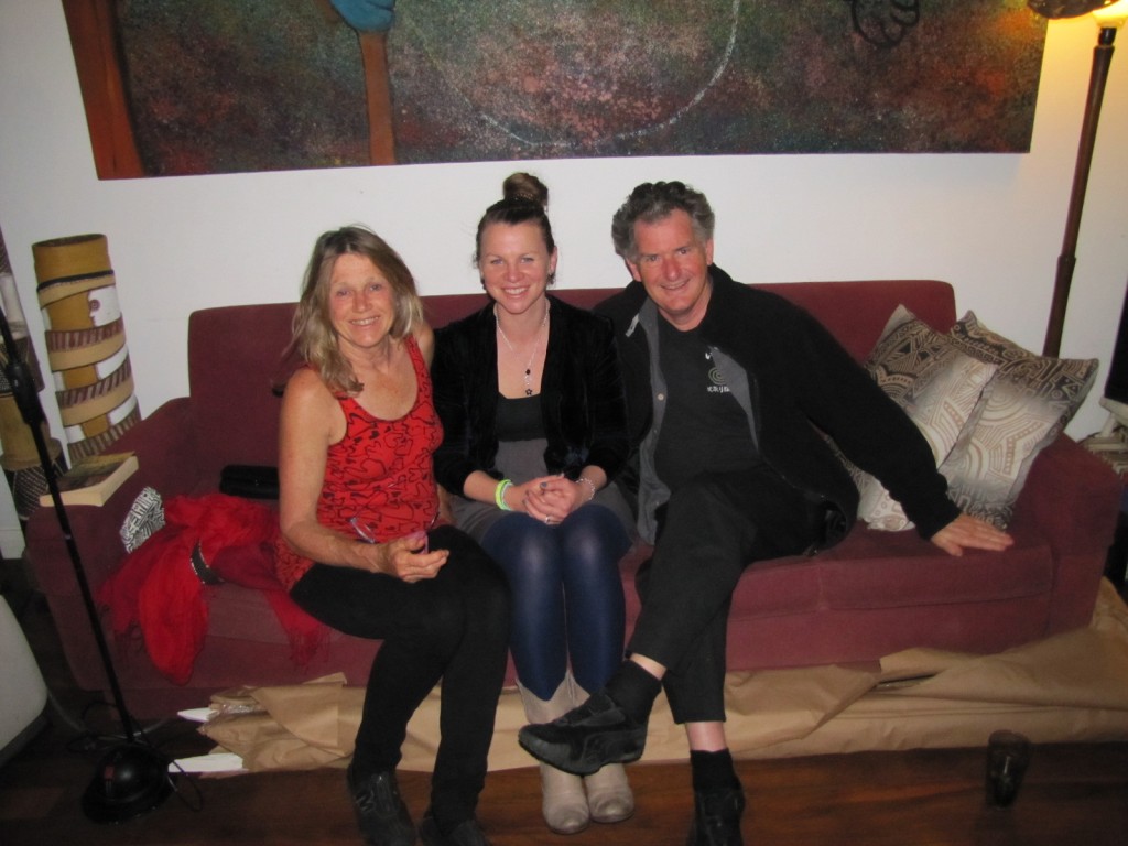 Anne and Adrian Newstead and myself.